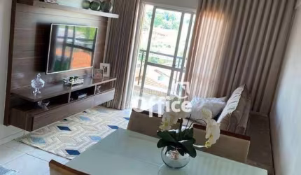 Apartamento com 3 dormitórios à venda, 69 m² por R$ 260.000,00 - Jundiaí - Anápolis/GO