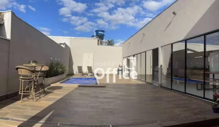 Casa com 3 quartos, piscina aquecida e área gourmet à venda, 195 m² por R$ 580.000 - Jardim Progresso - Anápolis/GO