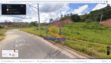 LOTE 363 M² PLANO NO BAIRRO RECANTO VERDE II ESMERALDAS-MG