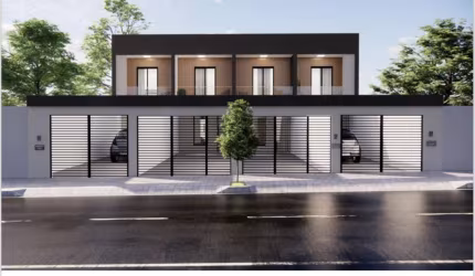 Maravilhosa casa geminada duplex com entrada independente
