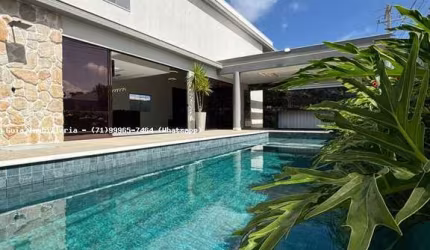 Casa em Condomínio para Venda em Camaçari, Barra do Jacuípe (Monte Gordo), 3 dormitórios, 3 suítes, 5 banheiros, 6 vagas