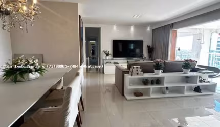 Apartamento para Venda em Salvador, Patamares, 4 dormitórios, 3 suítes, 4 banheiros, 3 vagas
