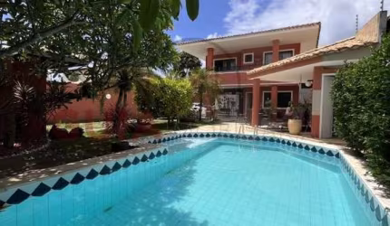 Casa para Venda em Lauro de Freitas, Vilas do Atlântico, 5 dormitórios, 5 suítes, 6 banheiros, 5 vagas