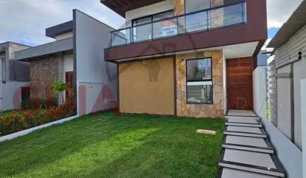 Casa em Condomínio para Venda em Camaçari, Catu de Abrantes (Abrantes), 4 dormitórios, 4 suítes, 5 banheiros, 2 vagas