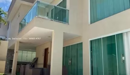 Casa em Condomínio para Venda em Camaçari, Vila de Abrantes (Abrantes), 4 dormitórios, 4 suítes, 2 banheiros, 6 vagas