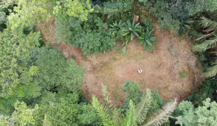 Terreno para chácara com ótima vista para as montanhas agua de nascente e ar puro