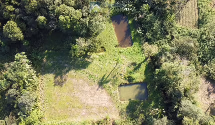 Terreno na Estrada da Graciosa  5.000mt frente para asfalto com  2 lagos e rio na lateral