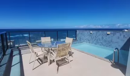 VENDO COBERTURA COM LINDA VISTA MAR E PISCINA PRIVATIVA  NA PITUBA