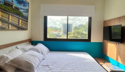 VENDO LINDO STUDIO FINAMENTE DECORADO COM PORTEIRA FECHADA EM ONDINA!