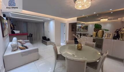 Vendo apartamento 3/4 finamente decorado no Caminho das Árvores com porteira fechada!