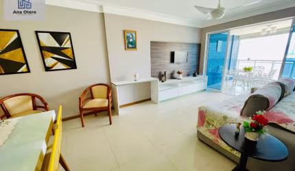 Vendo lindo quarto e sala, vista mar com 64m2, bem decorado em Armação!