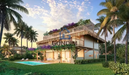 Casa em condomínio fechado com 5 quartos à venda na Rua Praia Canoe Jaguaribe, 1, Maceió, Fortim por R$ 2.909.000