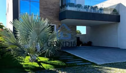Casa em condomínio fechado com 3 quartos à venda na Ce040, 1, Jacundá, Aquiraz por R$ 1.850.000