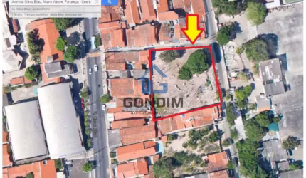 Terreno em condomínio fechado à venda na Rua Monsenhor João Dantas, 165, São Gerardo, Fortaleza por R$ 2.800.000