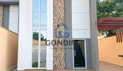 Casa em condomínio fechado com 3 quartos à venda na dos Pardais, 307, Eusébio, Fortaleza por R$ 399.900