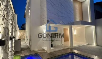 Casa em condomínio fechado com 4 quartos à venda na Rua Neudélia Monte, 1014, José de Alencar, Fortaleza por R$ 1.100.000
