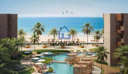 Apartamento com 2 quartos à venda na Um, Enseada Praia, 1, Curralinho, Aquiraz por R$ 523.000