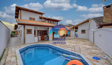 Casa com 4 dormitórios à venda, 2 lotes, 324 m² por R$ 1.400.000 - Condomínio Aldeia da Jureia - Peruíbe/SP