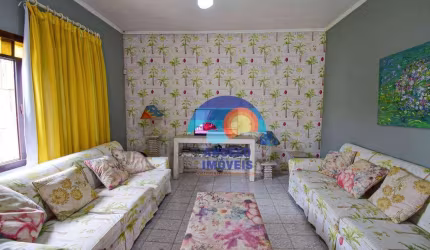 Casa lado praia com 3 dormitórios à venda, 170 m² por R$ 550.000 - Balneário Três Marias - Peruíbe/SP