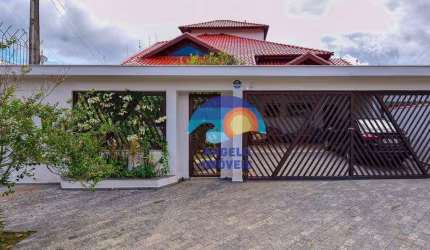 Sobrado lado praia com 5 dormitórios à venda, 235 m² por R$ 800.000 - Jardim Ribamar - Peruíbe/SP