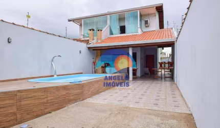 Sobrado com 3 dormitórios à venda, 111 m² por R$ 500.000,00 - Balneário Stella Maris - Peruíbe/SP