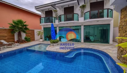 Sobrado em condomínio fechado frente mar com 4 dormitórios à venda, 240 m² - Peruíbe/SP