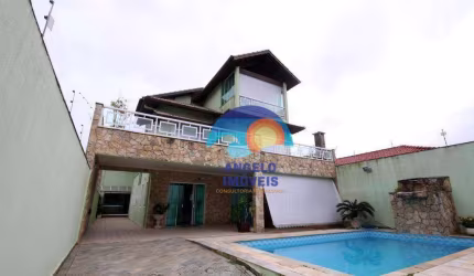 Sobrado frente mar com 5 dormitórios à venda, 360 m² por R$ 1.500.000 - Jardim Ribamar - Peruíbe/SP