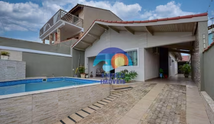 Casa com 3 dormitórios à venda, 130 m² por R$ 640.000,00 - Jardim Barra de Jangada - Peruíbe/SP