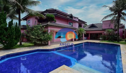 Magnifico sobrado frente mar com 6 dormitórios à venda, 725 m² por R$ 2.600.000 - Cidade Nova Peruibe - Peruíbe/SP