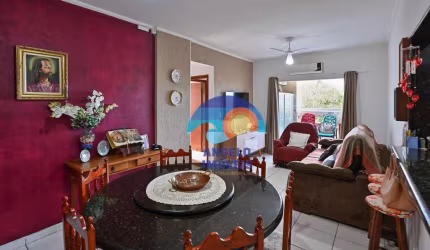 Apartamento com 2 dormitórios à venda, 100 m² por R$ 410.000 - Balneário Três Marias - Peruíbe/SP