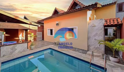 Casa com 4 dormitórios à venda, 180 m² por R$ 800.000,00 - Parque Balneário Oásis - Peruíbe/SP