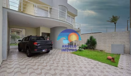 Sobrado, frente mar, com 3 dormitórios à venda, 148 m² por R$ 795.000 - Belmira Novais - Peruíbe/SP