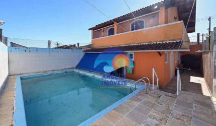 Sobrado com 4 dormitórios à venda, 204 m² por R$ 600.000,00 - Balneário Três Marias - Peruíbe/SP