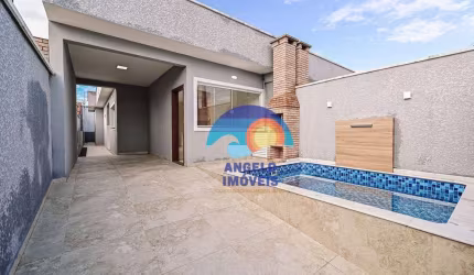 Casa com 2 dormitórios à venda, 80 m² por R$ 380.000,00 - Balneário São João Batista - Peruíbe/SP