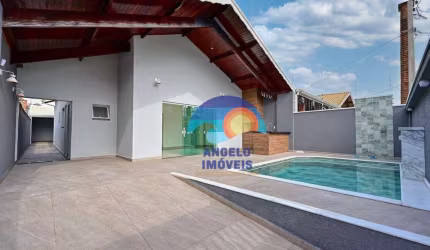 Linda casa com 3 quartos à venda, 160 m²  - Parque Balneário Oásis - Peruíbe/SP