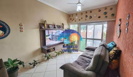 Apartamento com 3 dormitórios à venda, 102 m² por R$ 460.000,00 - Estância Balneária Belmira Novaes - Peruíbe/SP
