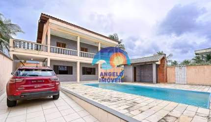 Sobrado com 4 quartos à venda, 328 m² por R$ 800.000 - Estância Balneária Convento Velho - Peruíbe/SP