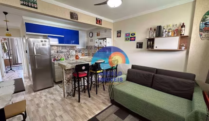 Apartamento com 1 dormitório à venda, 43 m² por R$ 425.000,00 - Centro - Peruíbe/SP