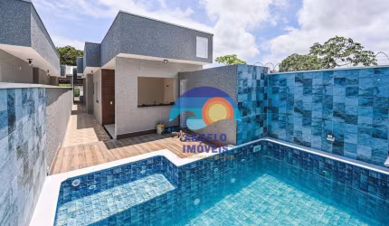 Casa com 2 dormitórios à venda, 85 m² por R$ 450.000,00 - Vila Romar - Peruíbe/SP