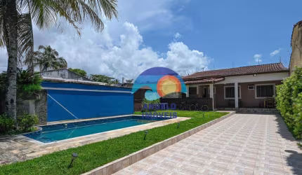 Casa com piscina, 2 quartos  à venda, 81 m² por R$ 480.000 - Jardim Casablanca - Peruíbe/SP