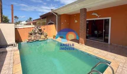 Casa com 3 dormitórios à venda, 168 m² por R$ 600.000,00 - Parque Balneario Oasis - Peruíbe/SP