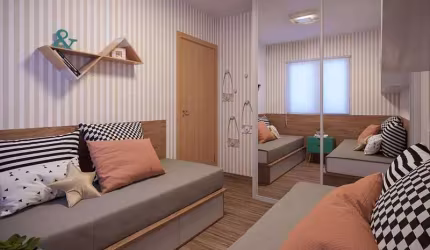 Apartamento à venda, 2 quartos, 1 vaga, LOTEAMENTO RESIDENCIAL PEQUIS - Uberlândia/MG