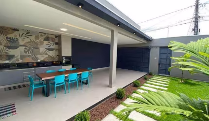 Casa à venda, 3 quartos, 2 suítes, 3 vagas, JARDIM EUROPA - Uberlândia/MG