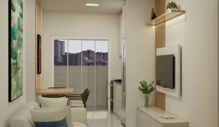 Apartamento à venda, 2 quartos, 1 vaga, MANSOUR - Uberlândia/MG