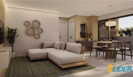 Apartamento à venda, 2 quartos, 1 suíte, 1 vaga, Tibery - Uberlândia/MG