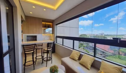 Apartamento à venda, 3 quartos, 1 suíte, 2 vagas, Santa Mônica - Uberlândia/MG