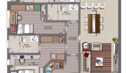 Apartamento em Planalto  -  Carlos Barbosa