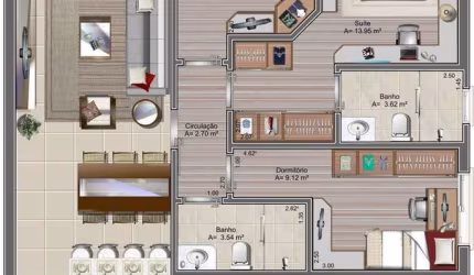 Apartamento em Carlos Barbosa