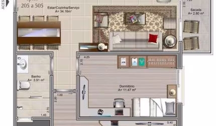 Apartamento com 2 quartos à venda no Planalto, Carlos Barbosa , 83 m2 por R$ 476.000