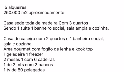 Sítio em Conceição de Macabu-RJ